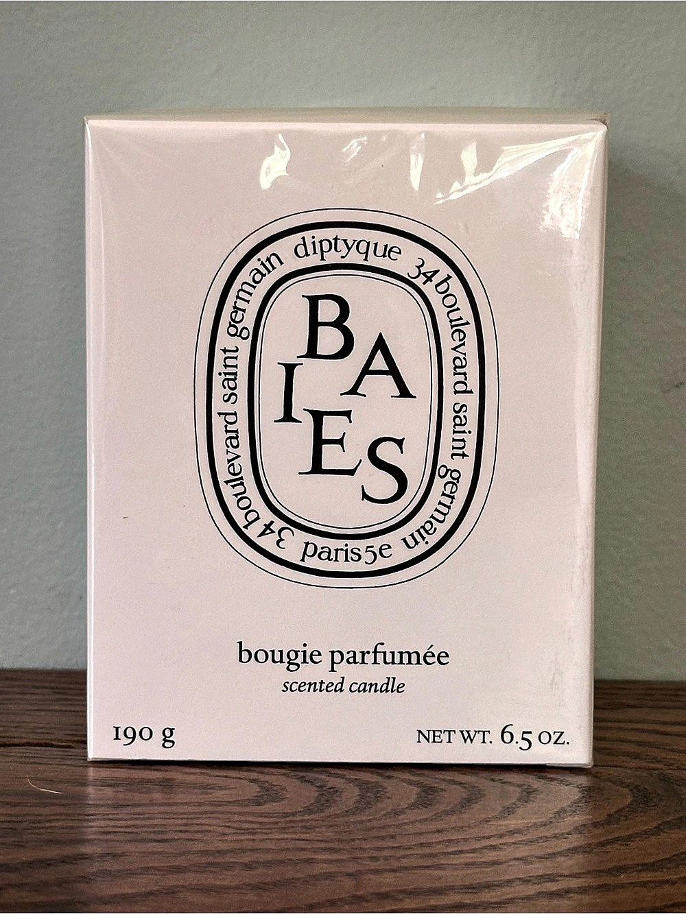Diptyque Baies Scented Candle 190 g NWT - New & Sealed